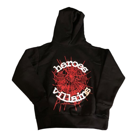 Sp5der Other - Sp5der x Metro Boomin Heroes and Villians Web Hoodie